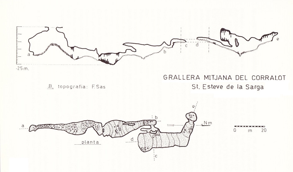 topo 1: Grallera Mitjana del Corralot