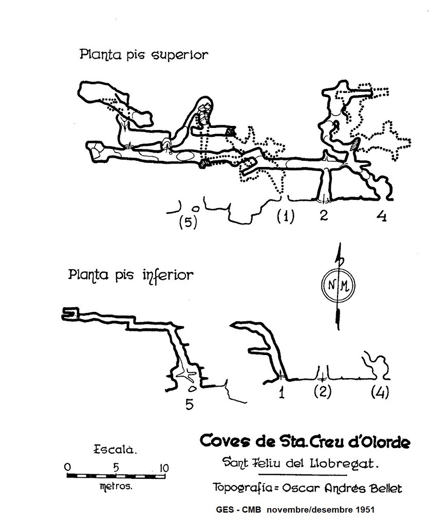 topo 3: Coves de Santa Creu d'olorda