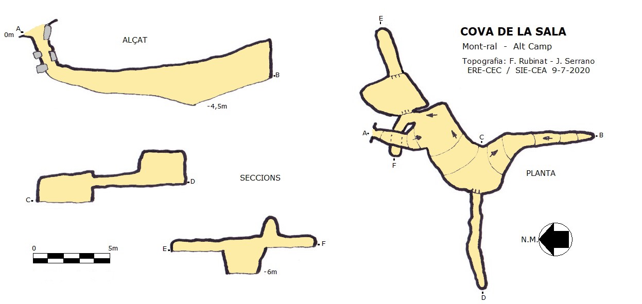 topo 0: Cova de la Sala