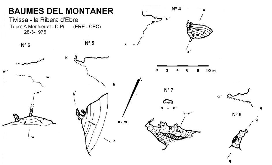 topo 1: Baumes del Montaner