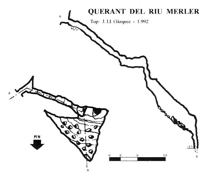 topo 1: Querant de Riu Merler