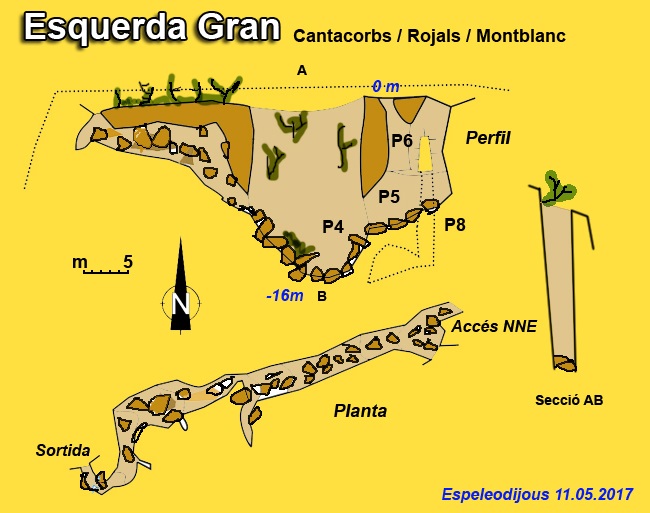 topo 0: Esquerda Gran de Cantacorbs