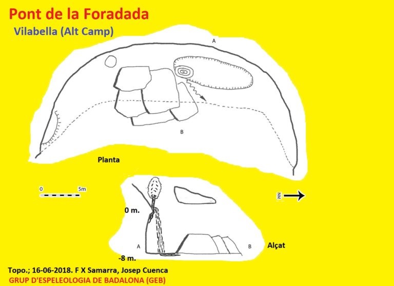 topo 0: Pont de la Foradada