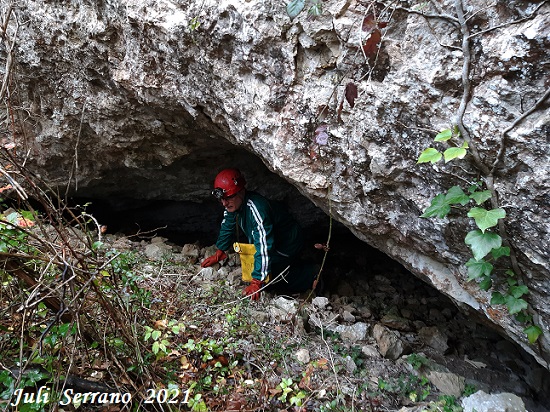 foto 1: Cova del Cingle de Puigxiquet