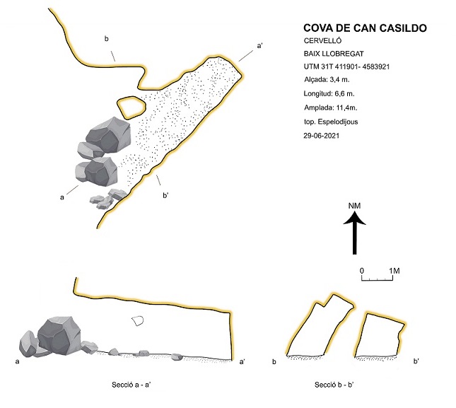 topo 0: Cova de Can Casildo