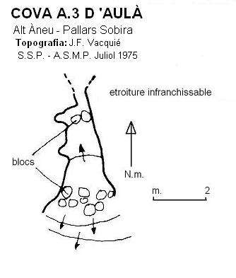 topo 0: Cova A.3 d'Aulà