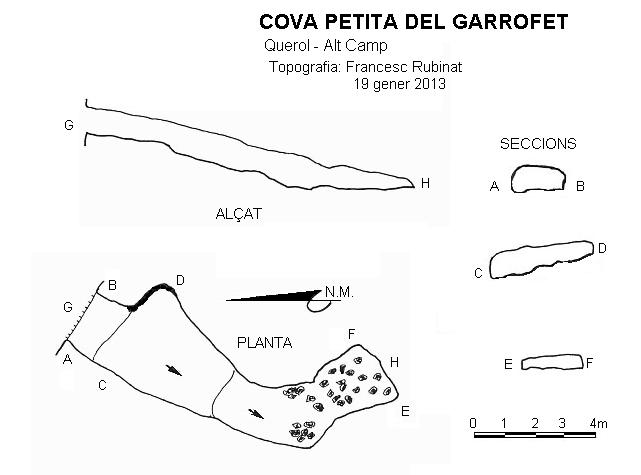 topo 0: Cova Petita del Garrofet