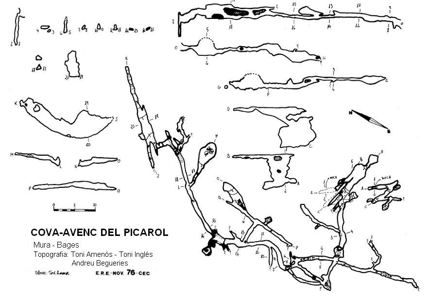 topo 1: Cova-avenc del Picarol