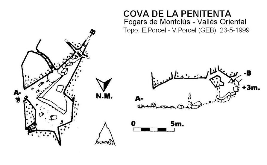 topo 0: Cova de la Penitenta