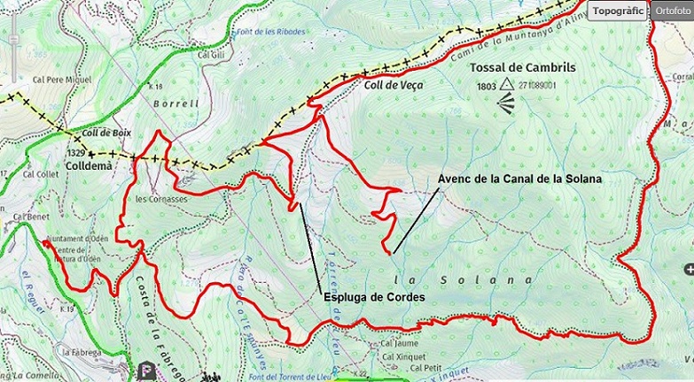 foto 0: Avenc de les Canals de la Solana