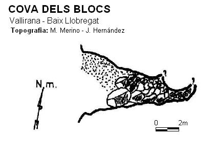 topo 0: Cova dels Blocs