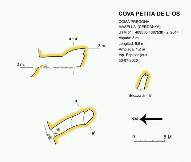 topo 1: Cova Petita de l'ós