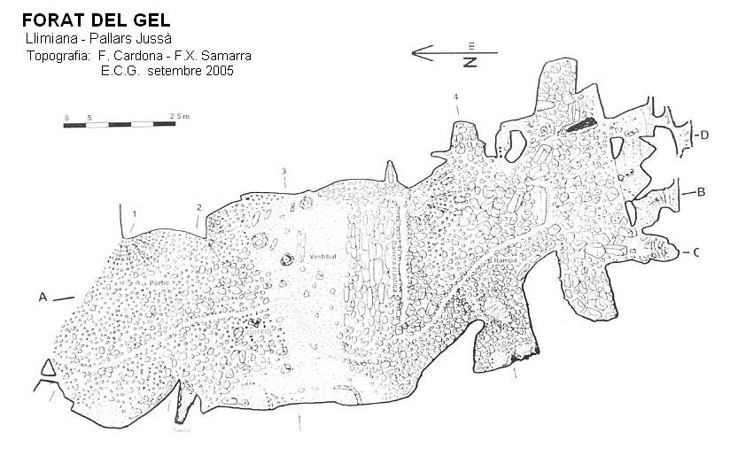 topo 1: Forat del Gel