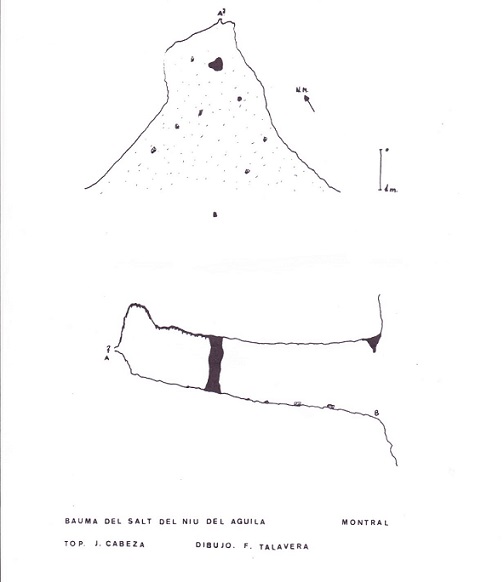 topo 1: Cova de les Escales de la Gloria