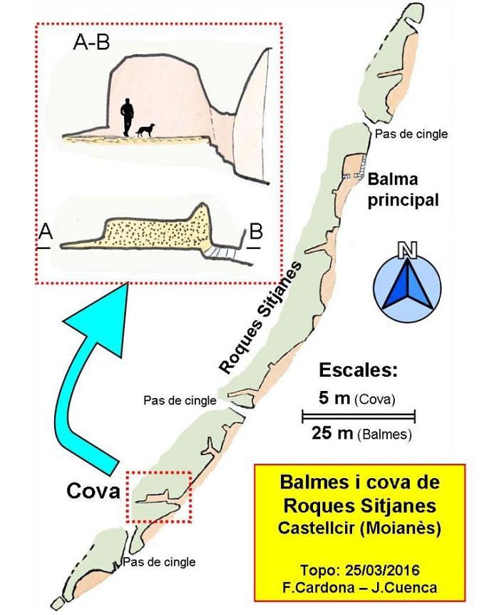 topo 0: Balmes I Cova de Roques Sitjanes