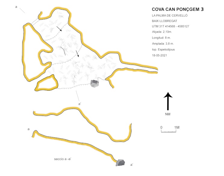 topo 0: Cova Nº3 de Can Ponçgem