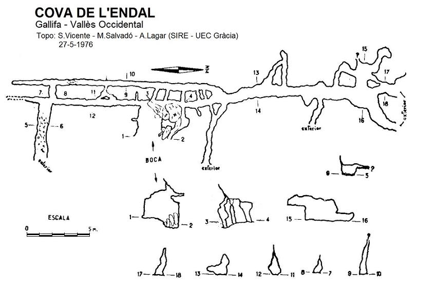 topo 0: Cova de l'Endal