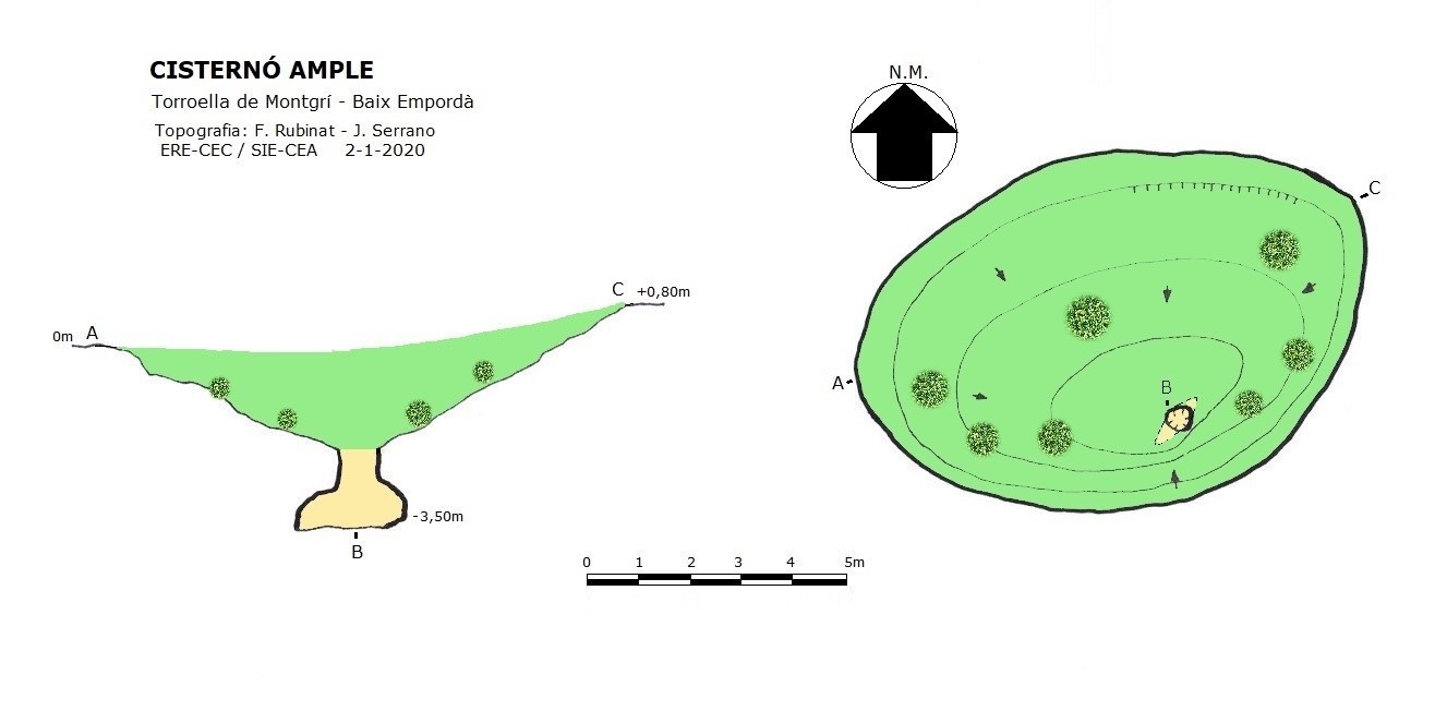 topo 0: el Cisternó Ample