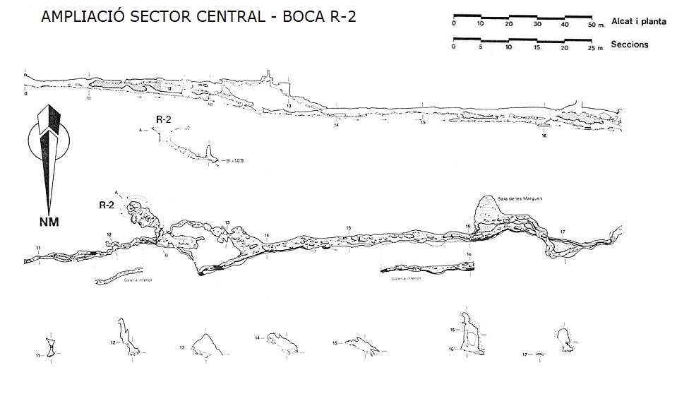 topo 1: Cova de Rotgers (r2 I R3)