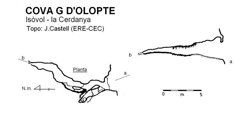 topo 0: Cova G d'Olopte