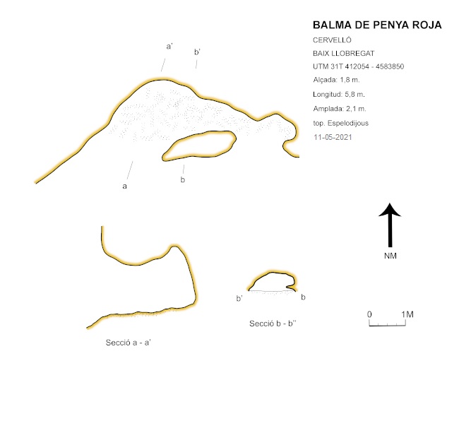 topo 0: Balma de Penya Roja