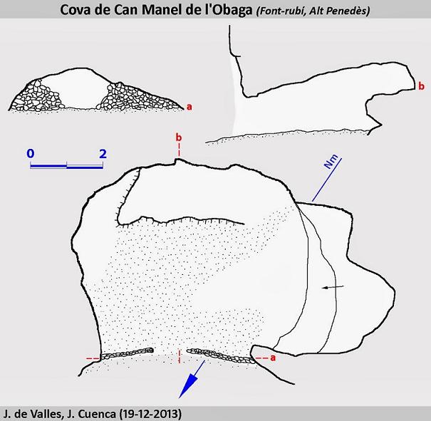 topo 0: Cova de Can Manel de l'obaga