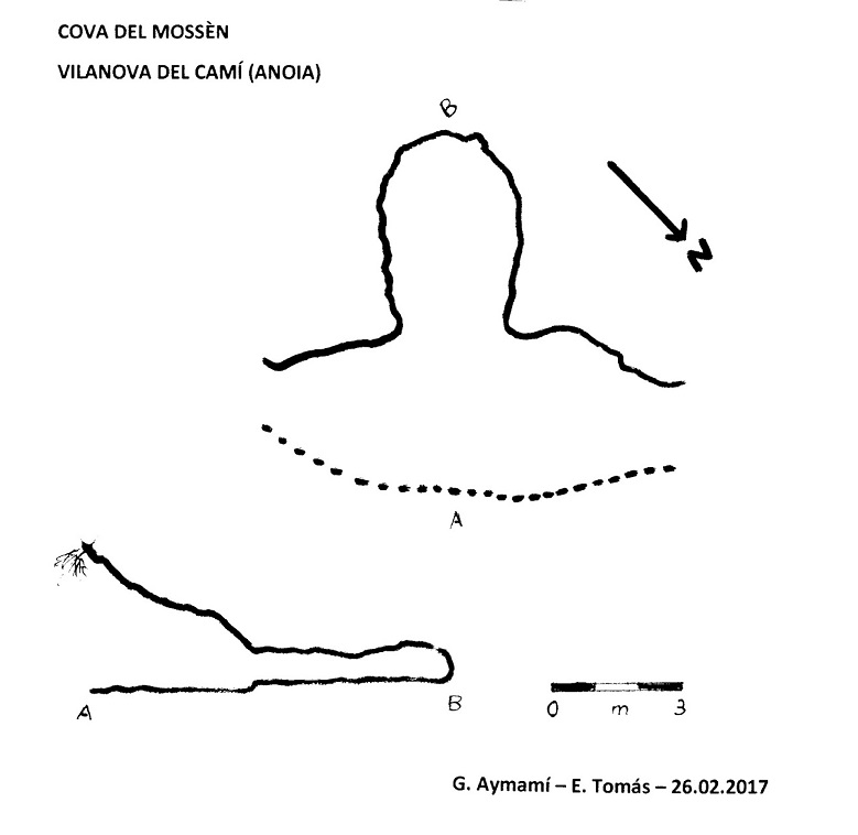 topo 0: Cova del Mossèn