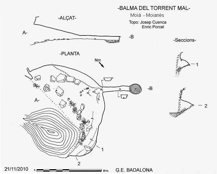 topo 0: Balma del Torrent Mal