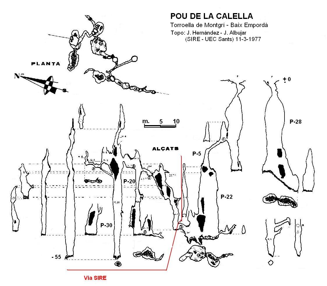 topo 0: Pou de la Calella