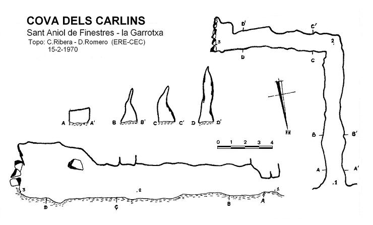 topo 0: Cova dels Carlins