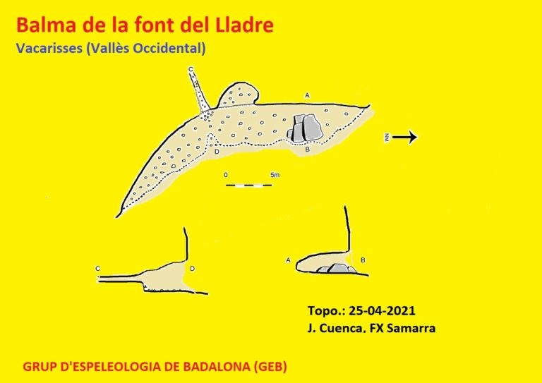 topo 0: Balma de la Font del Lladre