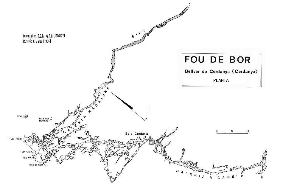 topo 3: Cova de la Fou de Bor