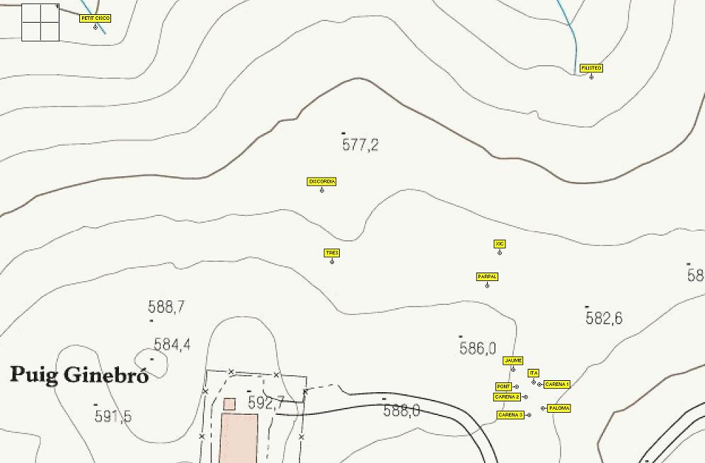 topo 1: Avenc de la Carena 1