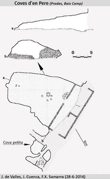 topo 0: Coves d'en Pere