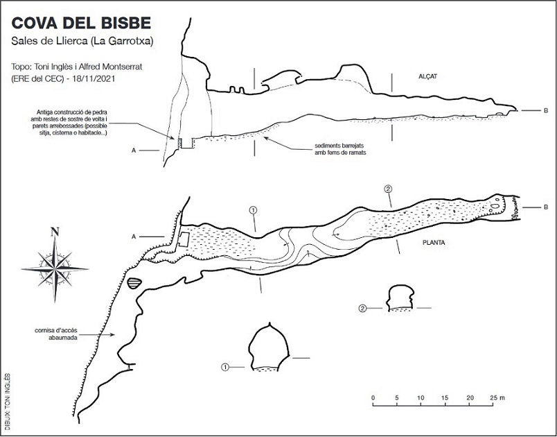 Topográficos Cova del Bisbe