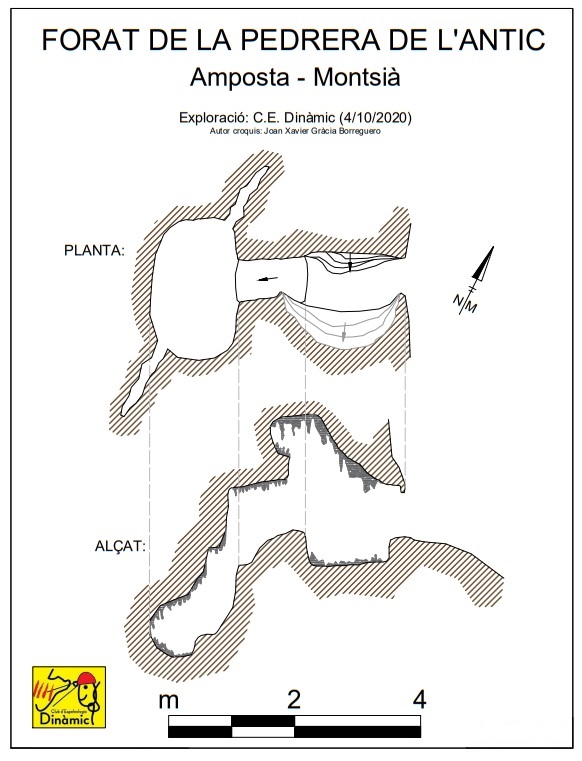 topo 0: Forat de la Pedrera de l'antic