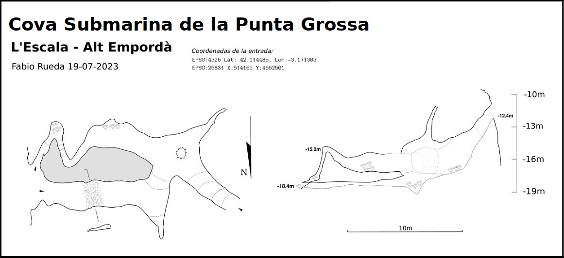 topo 0: Cova Submarina de la Punta Grossa