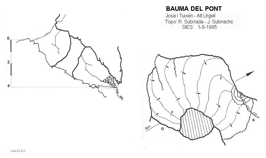 topo 0: Bauma del Pont