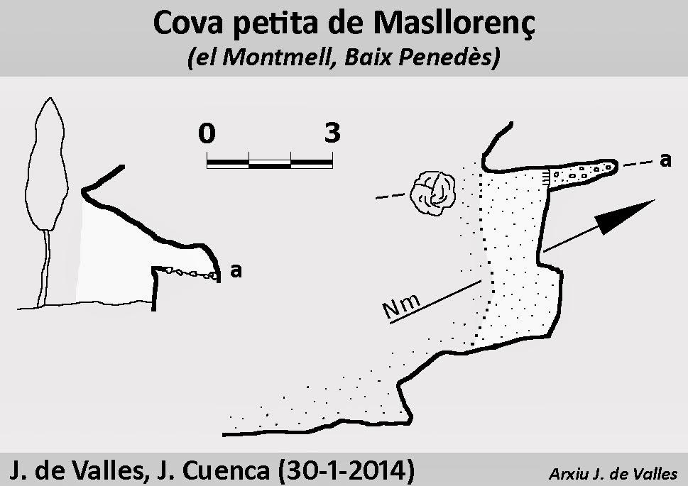 topo 0: Cova Petita de Masllorenç