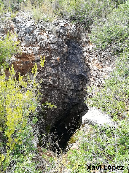 foto 1: Avenc del Bosc del Molí de Calç