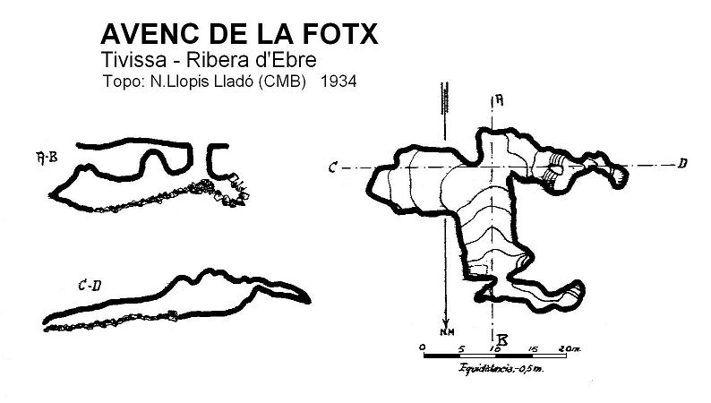 topo 1: Avenc de la Fotx