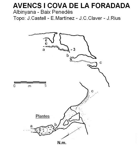 topo 0: Avencs I Cova de la Foradada