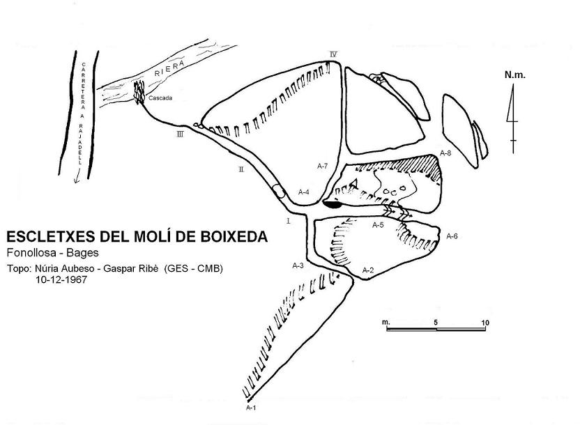 topo 0: Escletxes del Molí de Boixeda