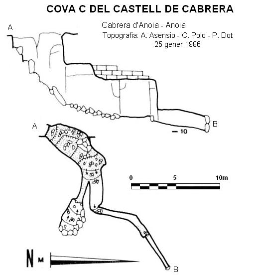 topo 0: Esquerda C del Castell de Cabrera