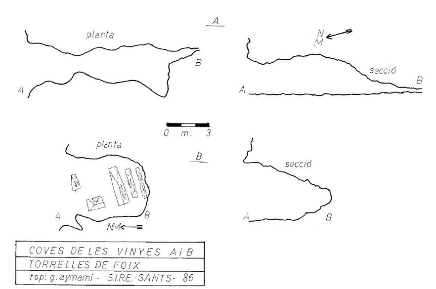 topo 0: Coves de les Vinyes