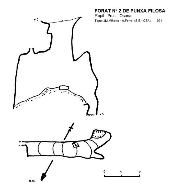 topo 0: Forat Nº2 de Punxa Filosa