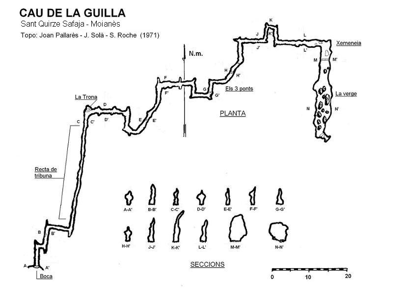 topo 2: Cau de la Guilla