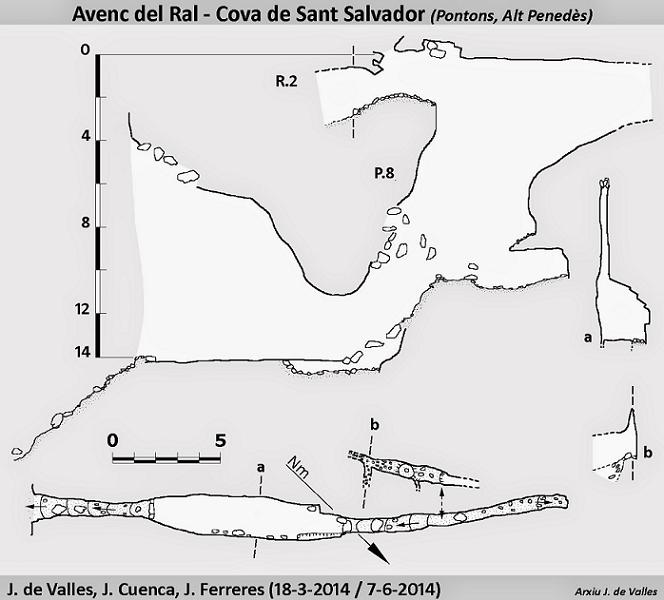 topo 0: Cova de  Avenc del - Sant Salvador Ral