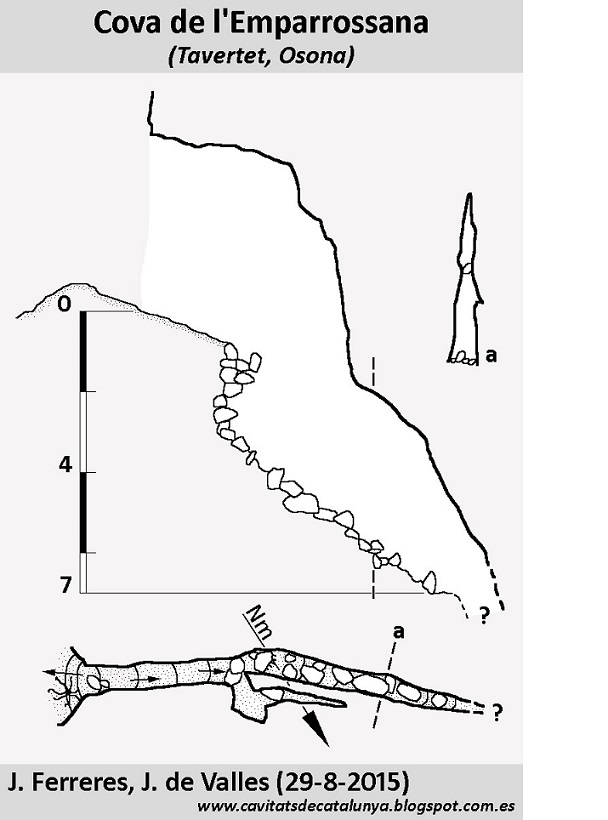 topo 1: Cova de l'Emparrosana