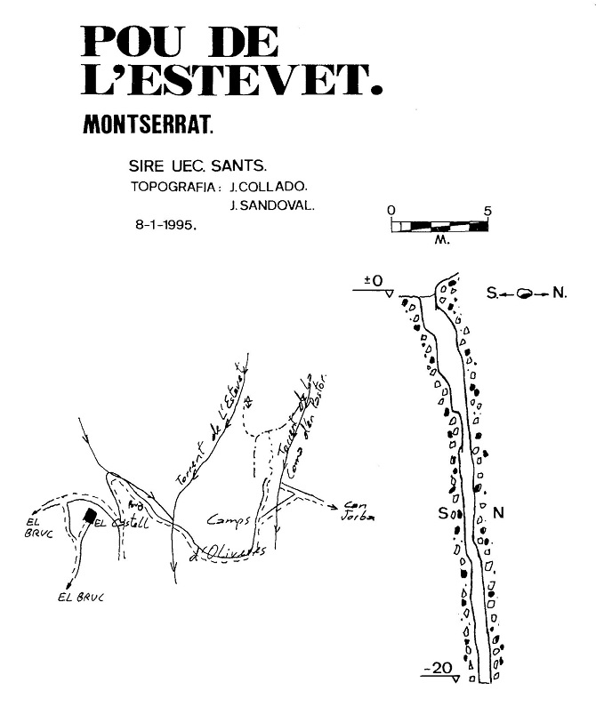 topo 1: Pou de l'Estevet